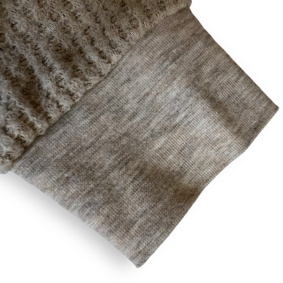 Soft Project Social T Sz M Waffle Knit Pullover Hoodie - Picture 8 of 12